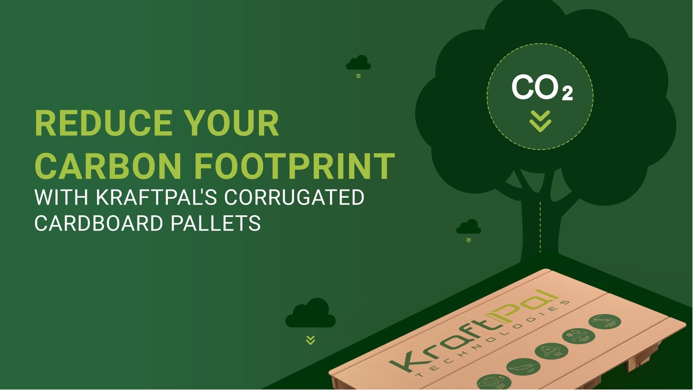 Reduce Your Carbon Footprint up to 80% per pallet with KraftPal